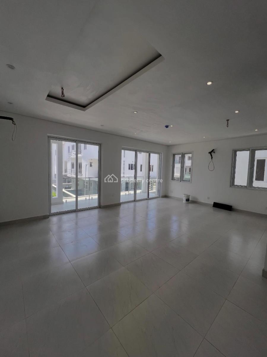 4 Bedroom Semi Detached Duplex with Bq in a Secured Estate, Chevron, Lekki, Lagos, Semi-detached Duplex for Rent