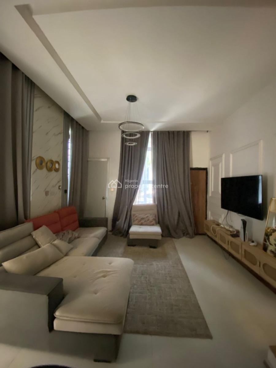 Contemporary 4 Bedroom Terrace Duplex Within a Service Estate, Palm City Estate, Ajah, Lagos, Terraced Duplex for Sale