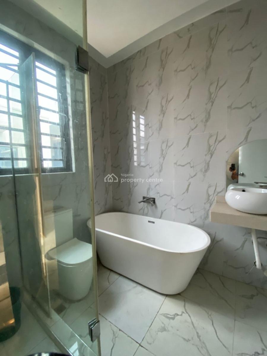 Contemporary 4 Bedroom Terrace Duplex Within a Service Estate, Palm City Estate, Ajah, Lagos, Terraced Duplex for Sale