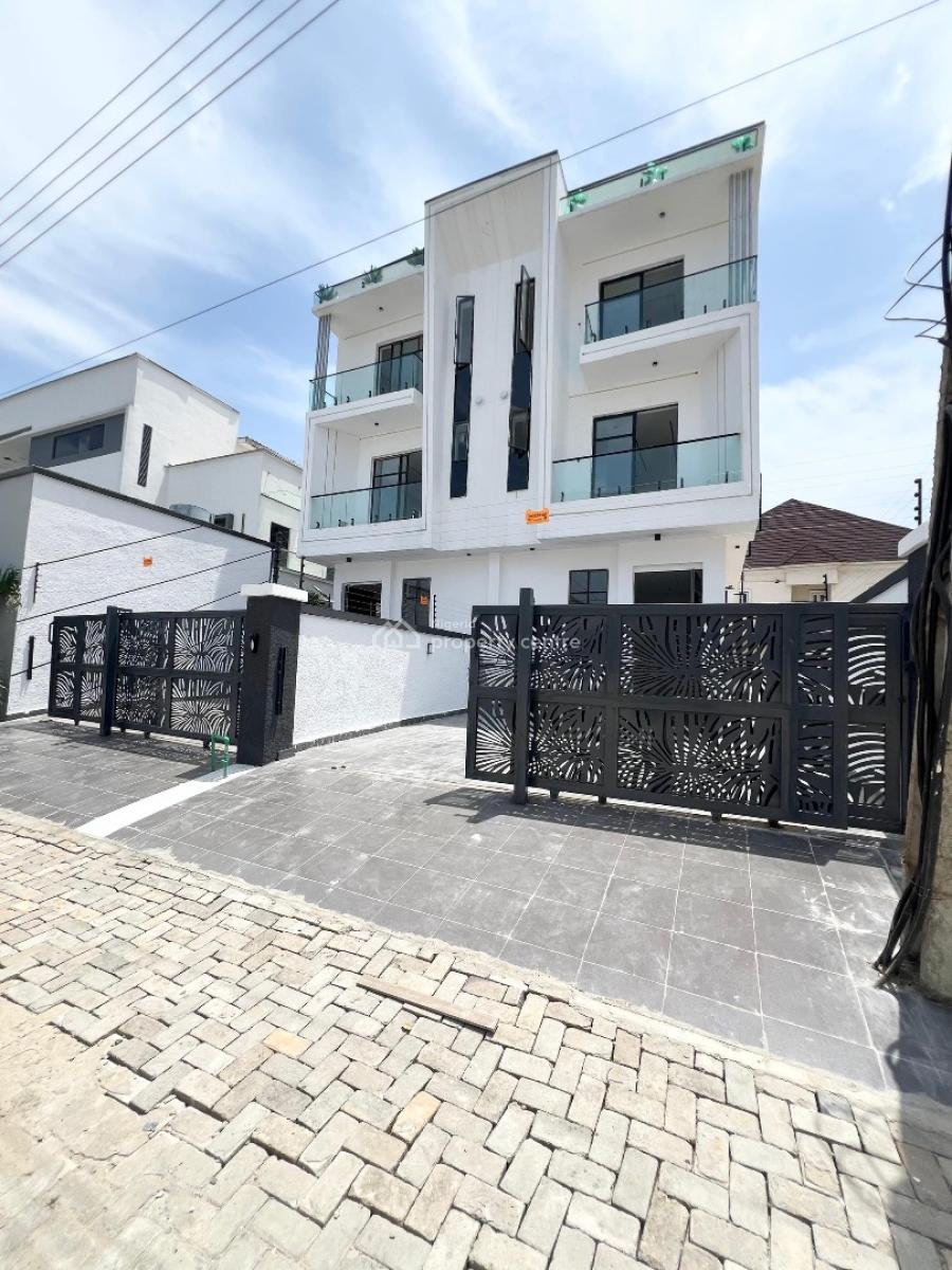 Crafted 5 Bedroom Semi Detached Duplex, a Premium Property in a Secure and Highly Sought After Neighborhood, Vgc, Lekki, Lagos, Semi-detached Duplex for Sale