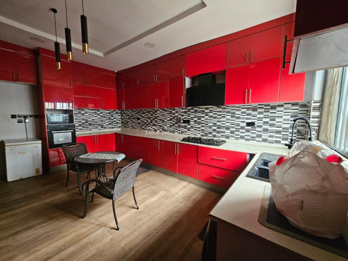 Partly Furnished 4 Bedroom Detached House with a Room Bq, Peace Garden, Gbagada, Lagos, Detached Duplex for Rent