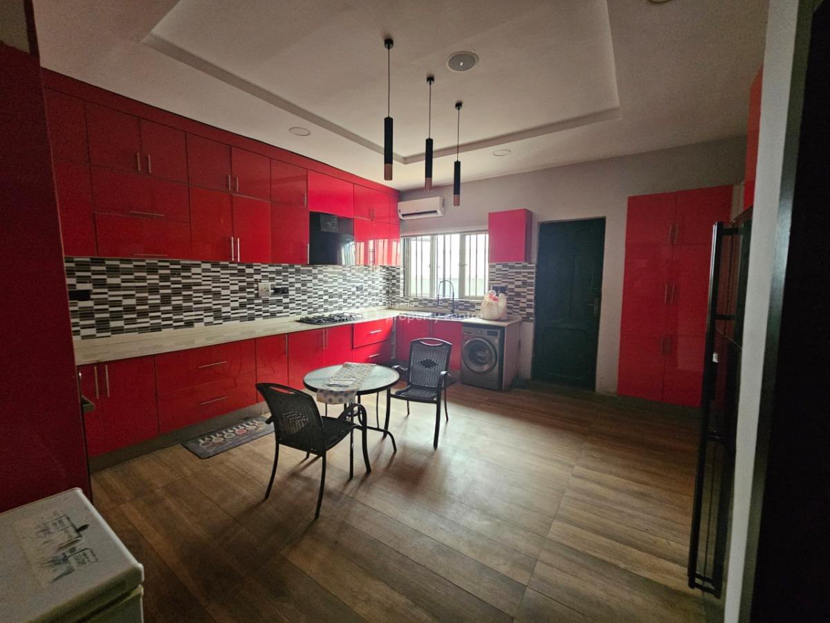 Partly Furnished 4 Bedroom Detached House with a Room Bq, Peace Garden, Gbagada, Lagos, Detached Duplex for Rent