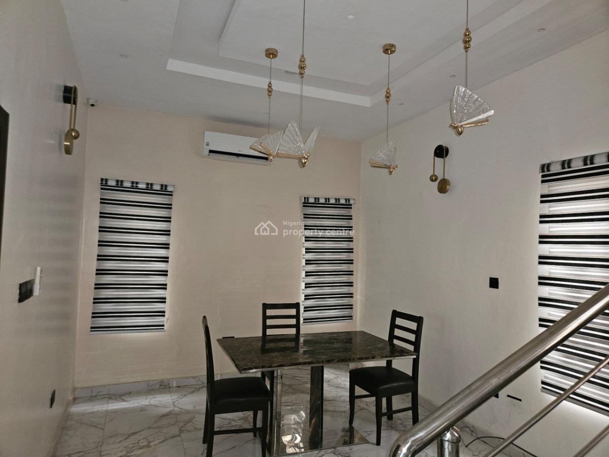 Partly Furnished 4 Bedroom Detached House with a Room Bq, Peace Garden, Gbagada, Lagos, Detached Duplex for Rent