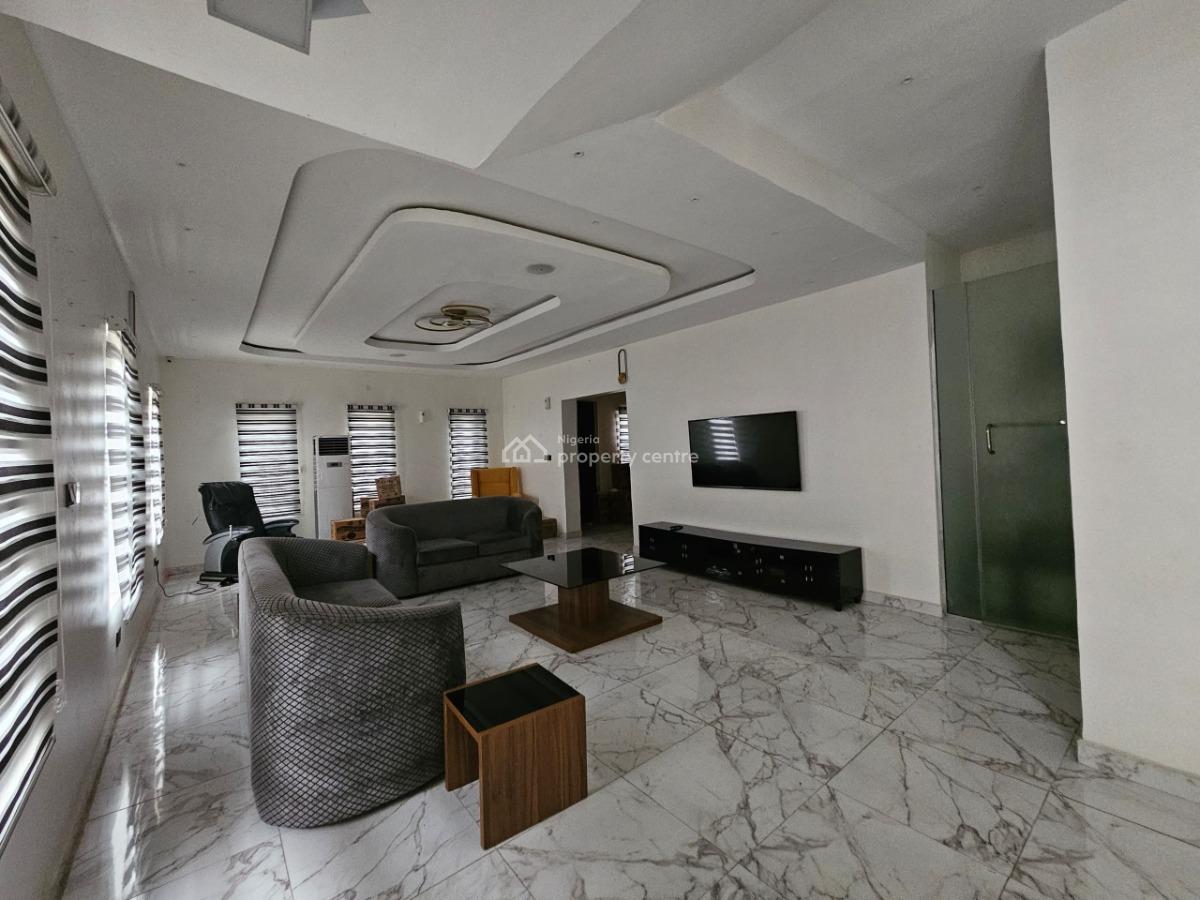 Partly Furnished 4 Bedroom Detached House with a Room Bq, Peace Garden, Gbagada, Lagos, Detached Duplex for Rent