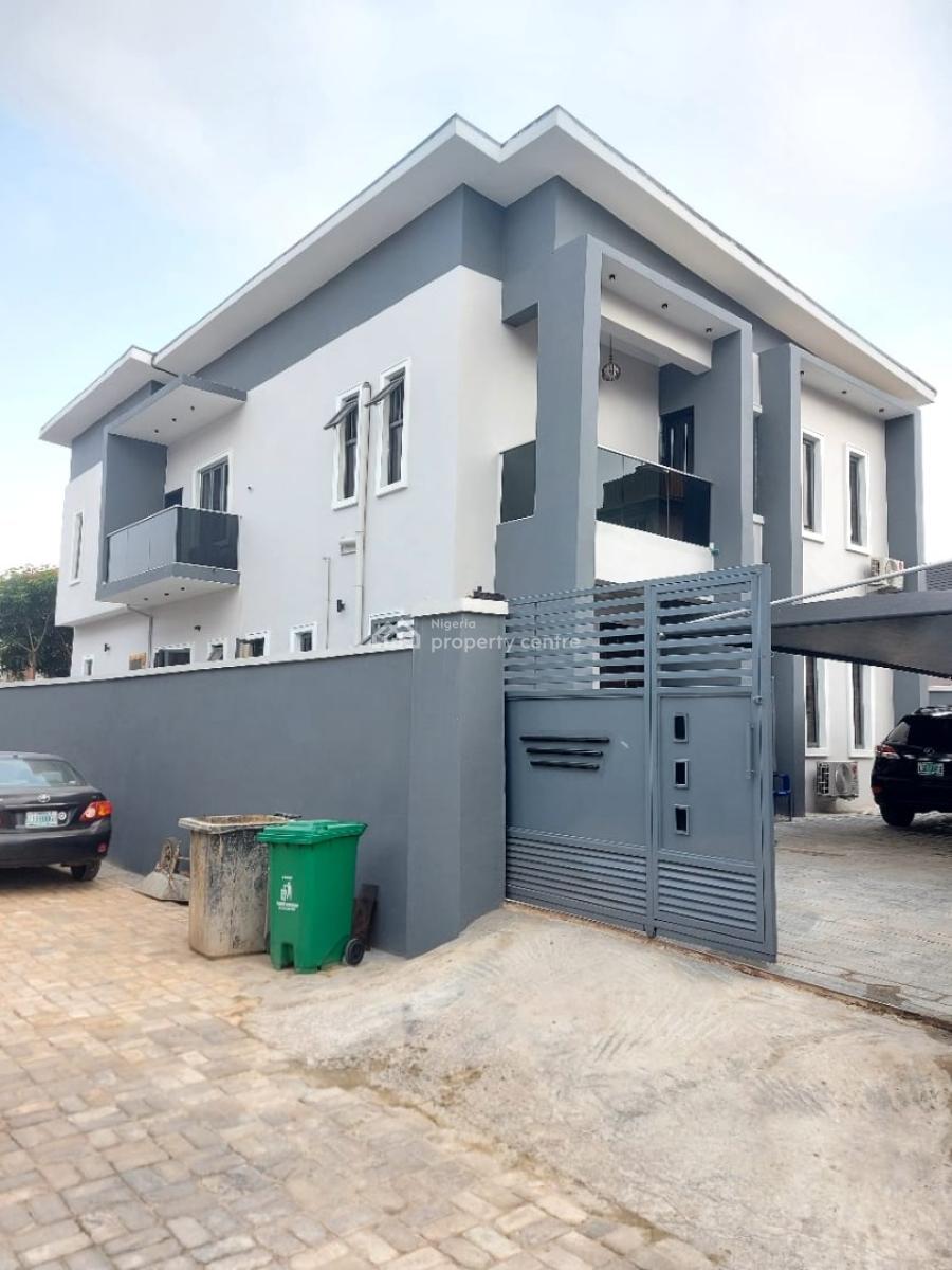 Partly Furnished 4 Bedroom Detached House with a Room Bq, Peace Garden, Gbagada, Lagos, Detached Duplex for Rent