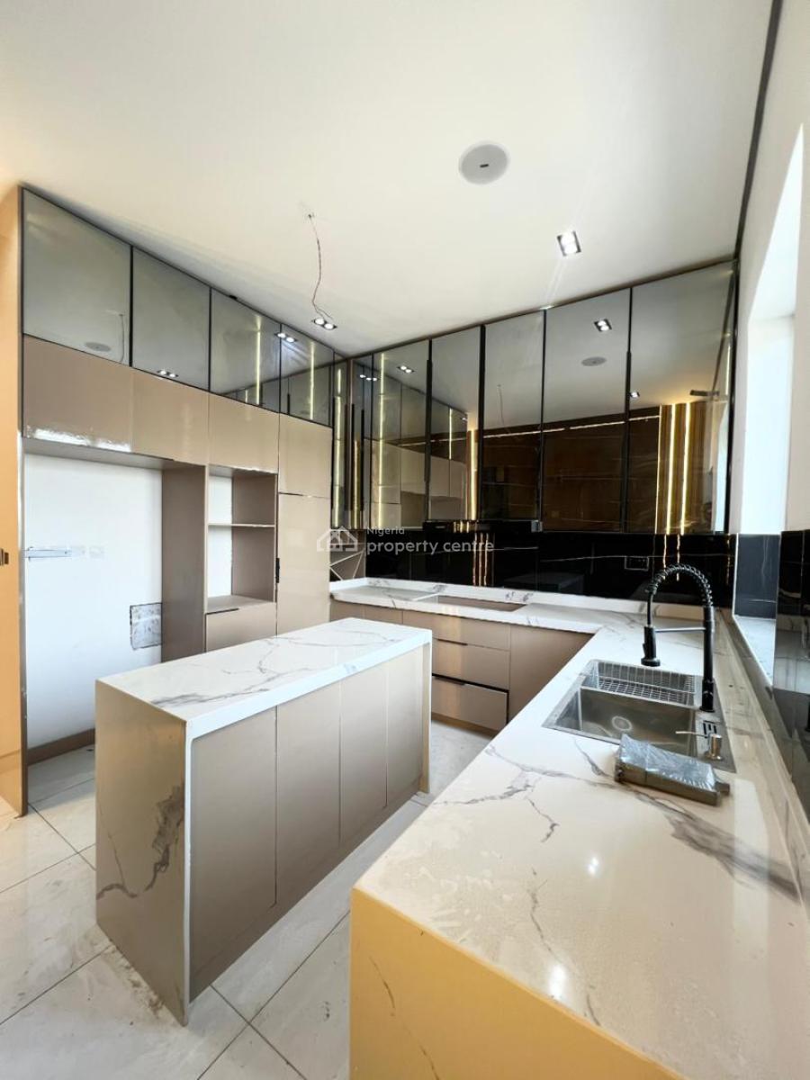 4 Bedroom Semi-detached Duplex with Luxury Interior & Private Bq, Situated in a Prime and Well-secured Neighborhood., Lekki, Lagos, Semi-detached Duplex for Sale