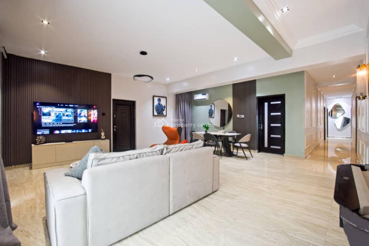 Furnished 3bedroom Apartment with Bq, Swimming Pool, Elevator,gym,etc, Old Ikoyi, Ikoyi, Lagos, Flat / Apartment for Rent