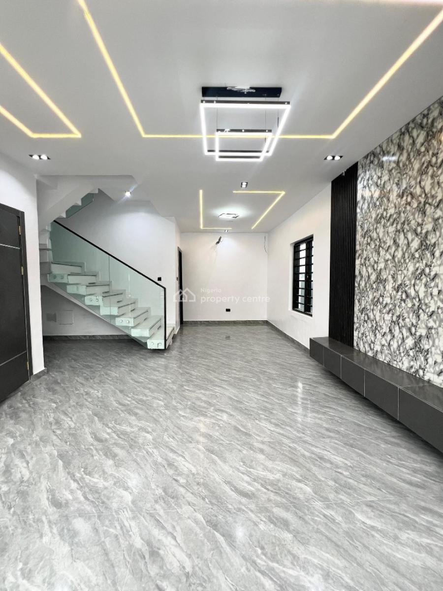 4 Bedroom Semi-detached Duplex with Private Pool & Bq, Located in a Prestigious and Secure Area., Lekki, Lagos, Detached Duplex for Sale