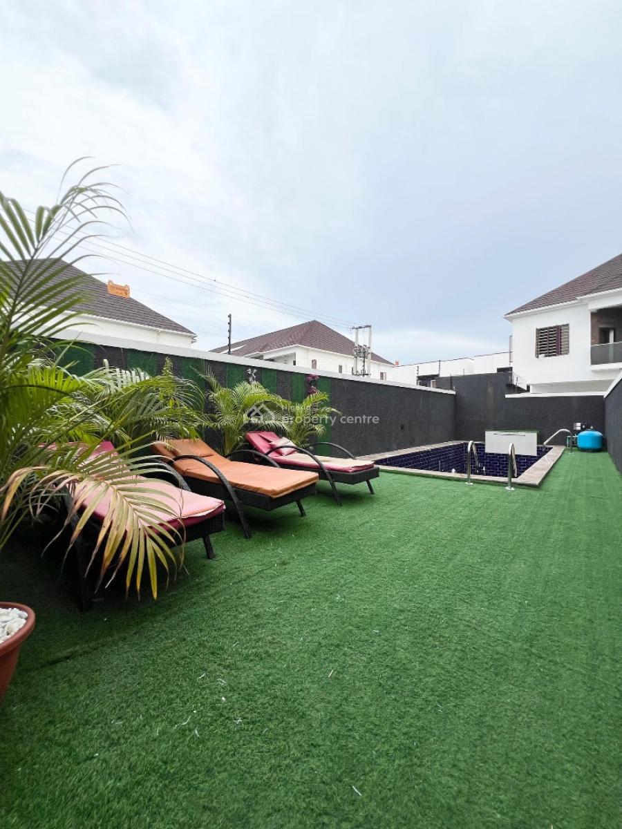 4 Bedroom Semi-detached Duplex with Private Pool & Bq, Located in a Prestigious and Secure Area., Lekki, Lagos, Detached Duplex for Sale