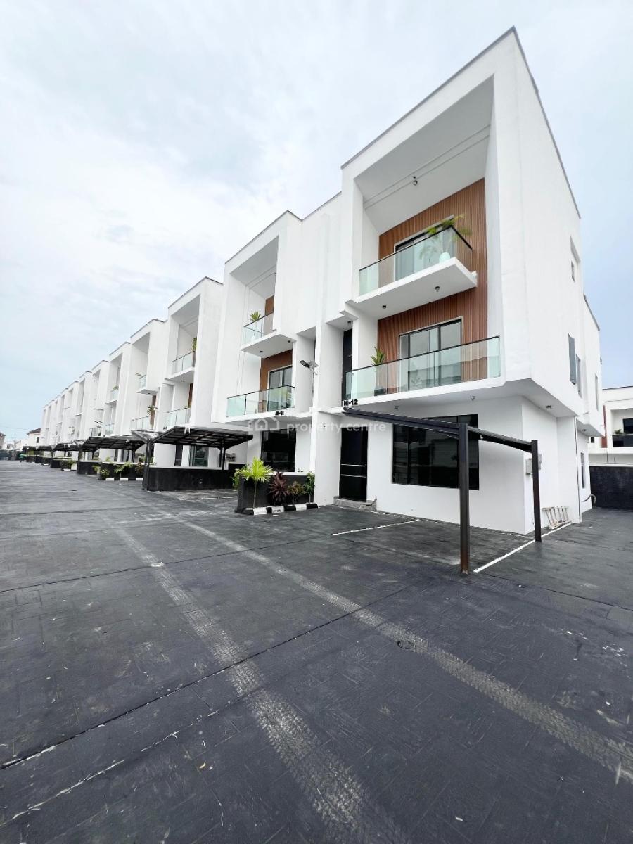 4 Bedroom Semi-detached Duplex with Private Pool & Bq, Located in a Prestigious and Secure Area., Lekki, Lagos, Detached Duplex for Sale