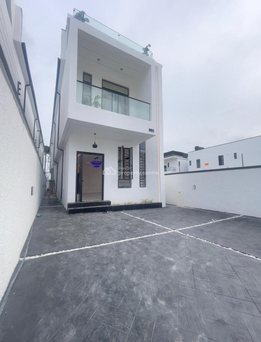 Aesthetically Detailed 5bedroom Fully Detached Duplex, Sangotedo, Ajah, Lagos, Detached Duplex for Sale