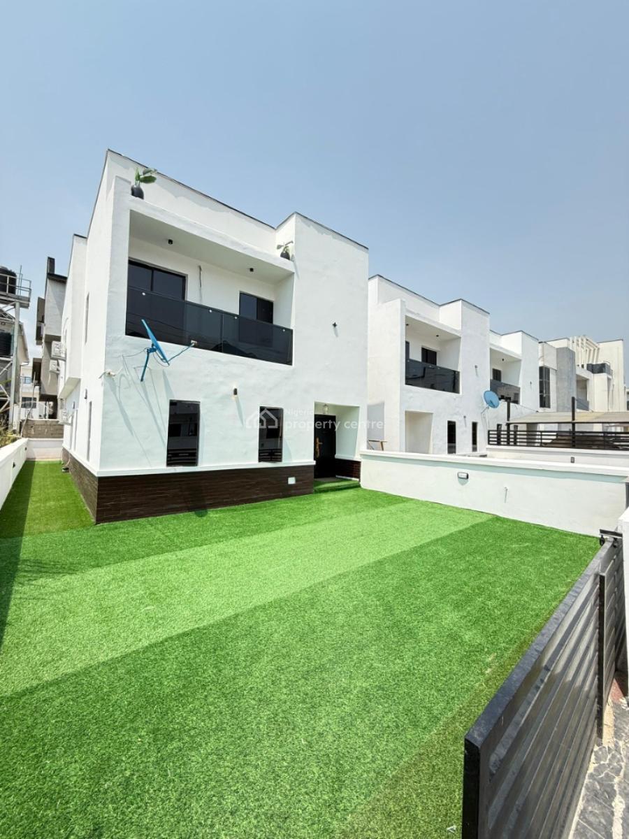 Fully Furnished 3 Bedroom Duplex with Bq in a Service Estate, Artical Beach Estate By Coastal Road, Ajah, Lagos, Terraced Duplex Short Let