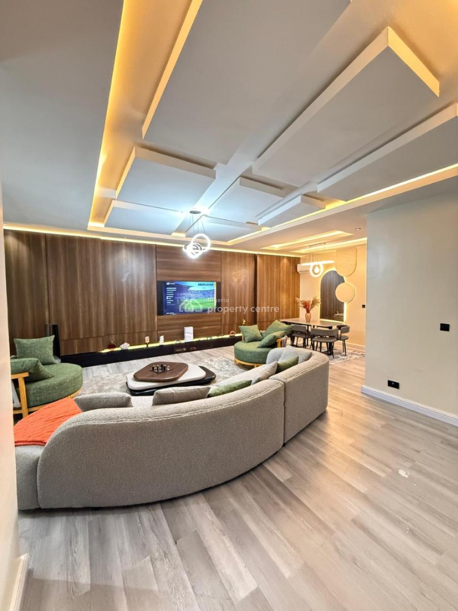 Fully Furnished 3 Bedroom Duplex with Bq in a Service Estate, Artical Beach Estate By Coastal Road, Ajah, Lagos, Terraced Duplex Short Let