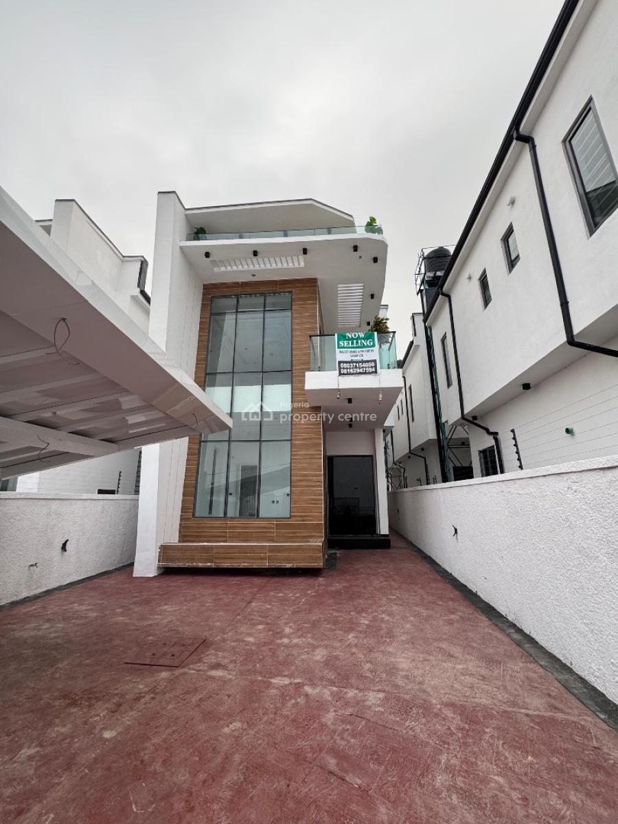 Luxury 5 Bedroom Fully Detached Duplex with Pool, Ajah, Lagos, Detached Duplex for Sale