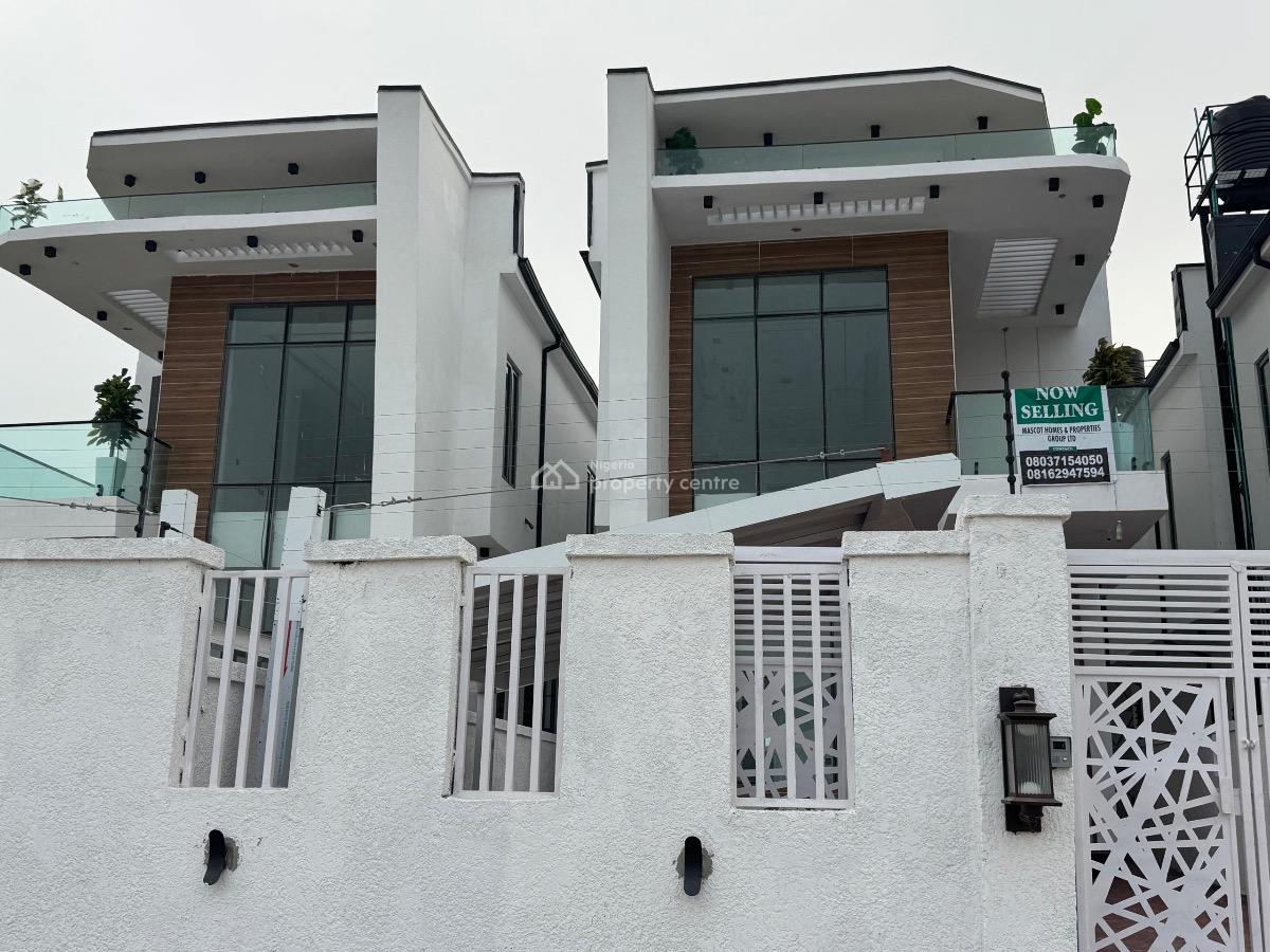 Luxury 5 Bedroom Fully Detached Duplex with Pool, Ajah, Lagos, Detached Duplex for Sale