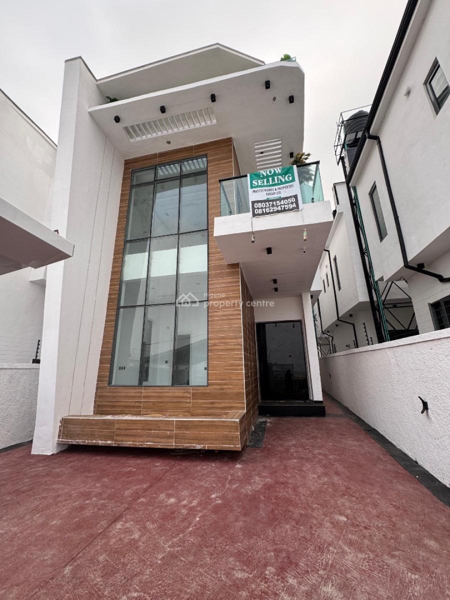 Luxury 5 Bedroom Fully Detached Duplex with Pool, Ajah, Lagos, Detached Duplex for Sale