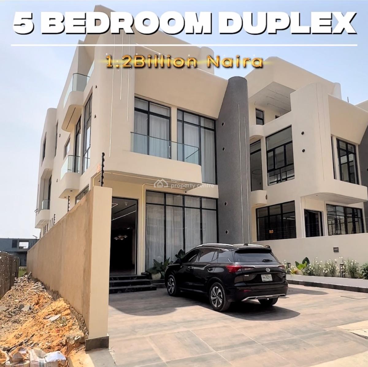 Ultra-luxury 5 Bedroom Detached Duplex, Orange Island, Lekki, Lagos, Detached Duplex for Sale