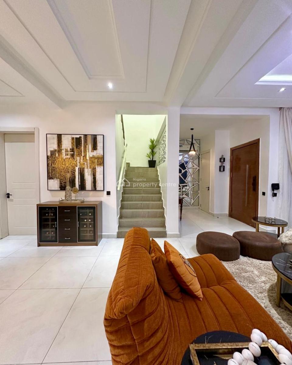 4 Bedroom Fully Serviced Terrace Apartment with Swimming Pool and Gym, Ologolo, Lekki, Lagos, Terraced Duplex for Sale