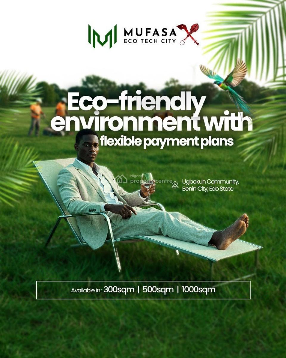 Residential and Commercial Plots in a Modern Eco-smart Estate, Mufasa Eco Tech City / Ugbokun Community, Ikpoba Okha, Edo, Mixed-use Land for Sale