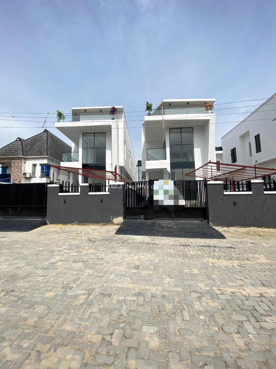 Dashing 5 Bedroom Fully Detached, Sangotedo, Sangotedo, Ajah, Lagos, Detached Duplex for Sale
