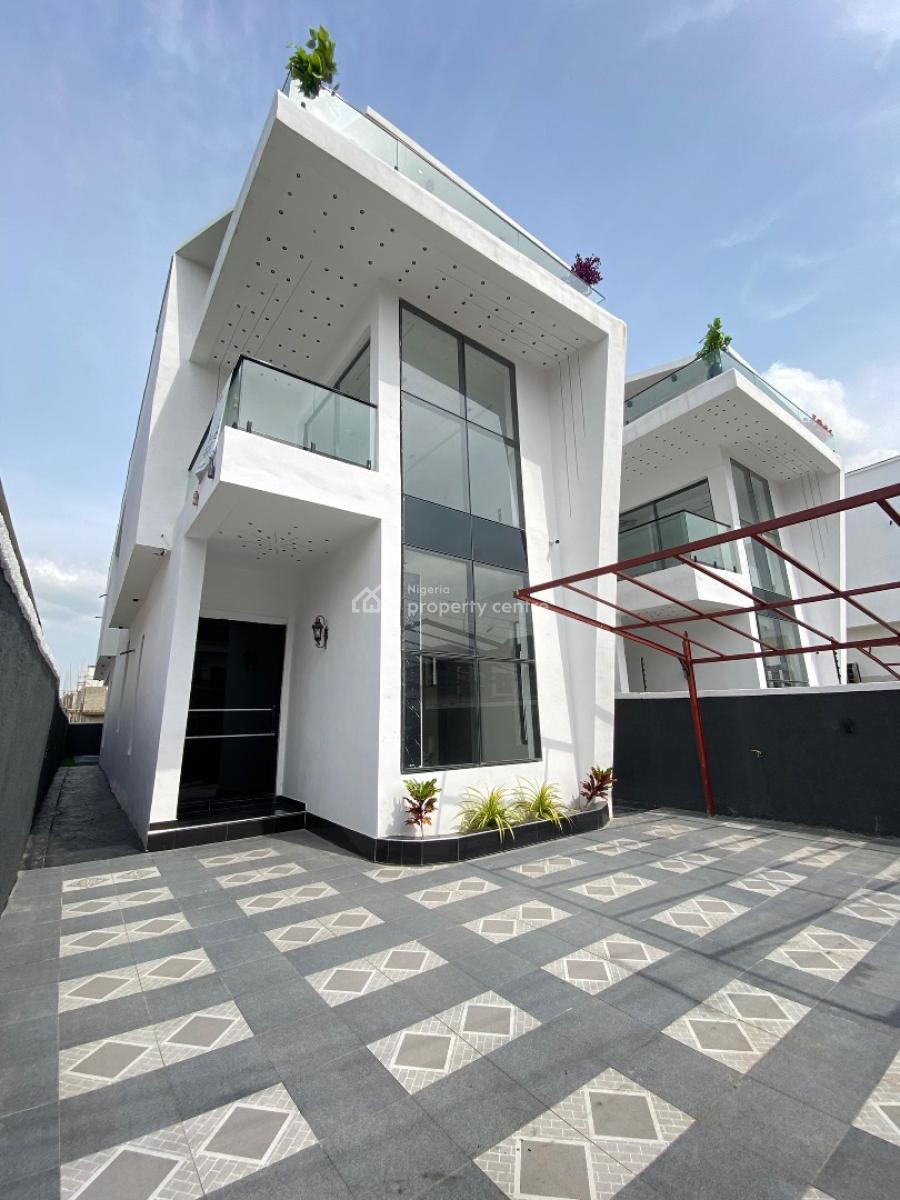 Dashing 5 Bedroom Fully Detached, Sangotedo, Sangotedo, Ajah, Lagos, Detached Duplex for Sale
