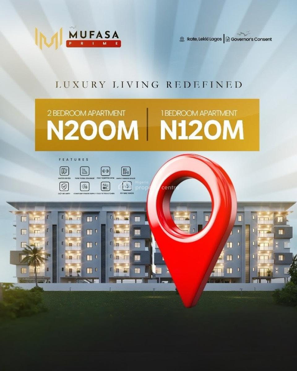 Luxury Apartments with World-class Facilities, Mufasa Prime, Ikate, Lekki, Lagos, Block of Flats for Sale