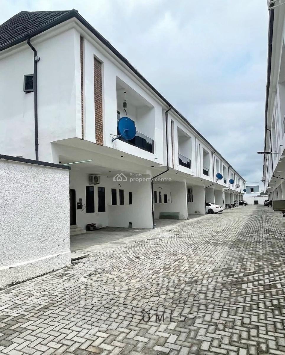 Serviced 4 Bedroom Terrace, Vgc, Lekki, Lagos, Terraced Duplex for Rent