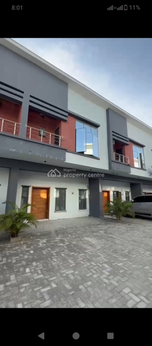 Newly Built 3 Bedroom Terrace Duplex, Lbs, Ajah, Ajah, Lagos, Terraced Duplex for Sale