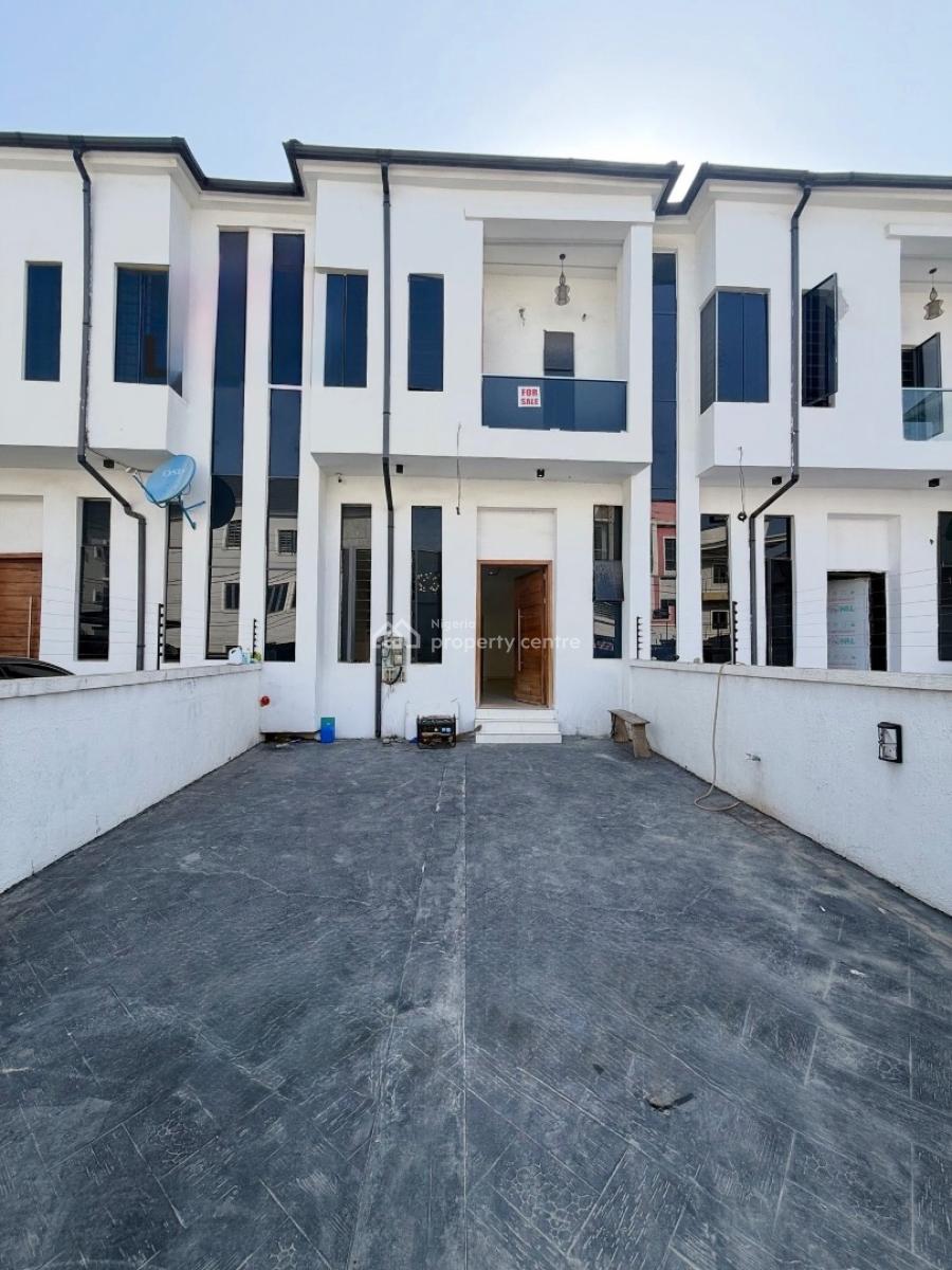 4 Bedroom Self Compound Terrace Duplex, 4 Bedroom Duplex in a Fully Secured Estate, Ikota, Lekki, Lagos, Terraced Duplex for Rent