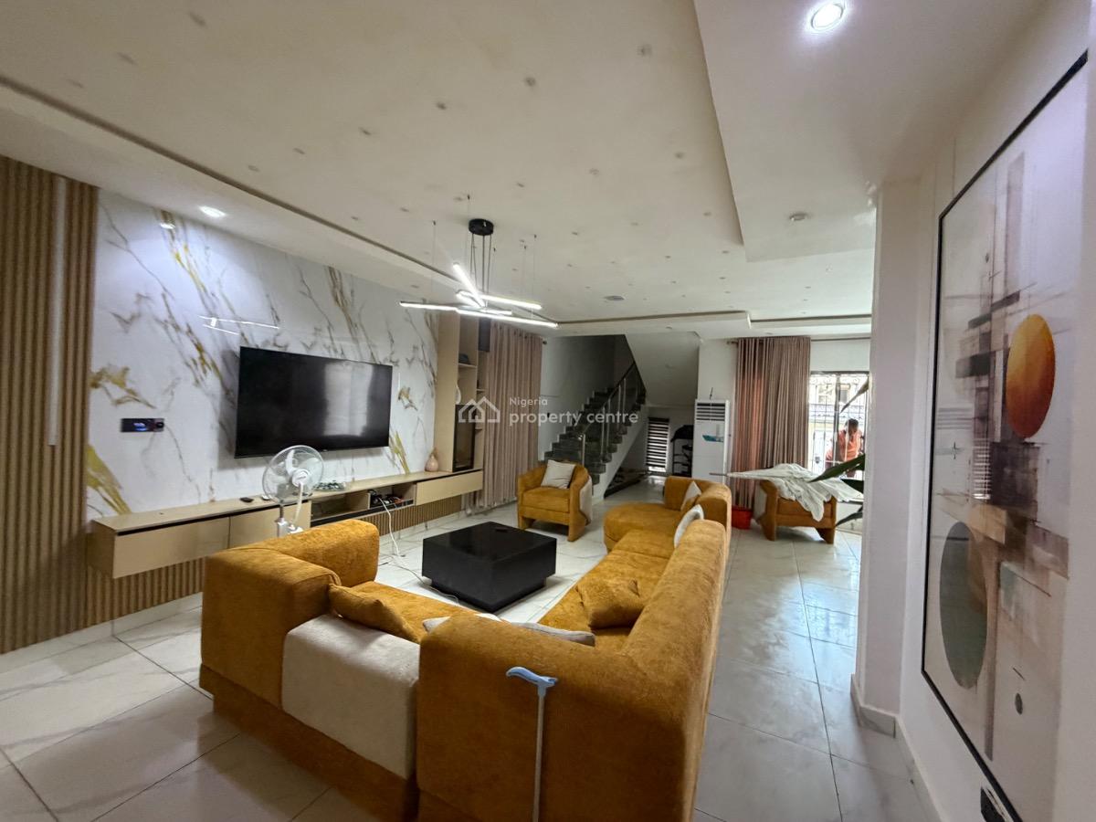 Luxury 4 Bedroom Terrace Duplex, Guzape District, Abuja, Terraced Duplex for Rent