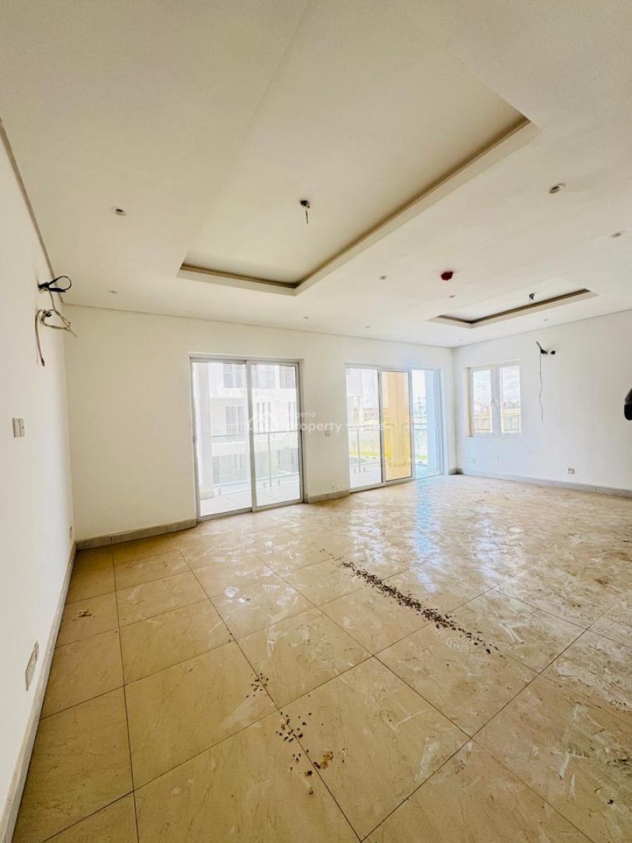 Newly Built 4 Bedroom Serviced Semi Detached House with Bq, Chevron, Lekki, Lagos, Semi-detached Duplex for Rent