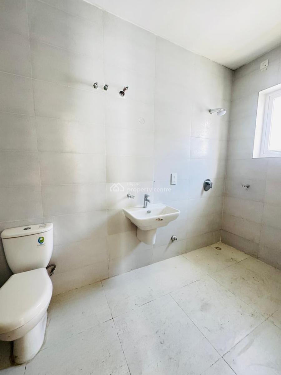 Newly Built 4 Bedroom Serviced Semi Detached House with Bq, Chevron, Lekki, Lagos, Semi-detached Duplex for Rent