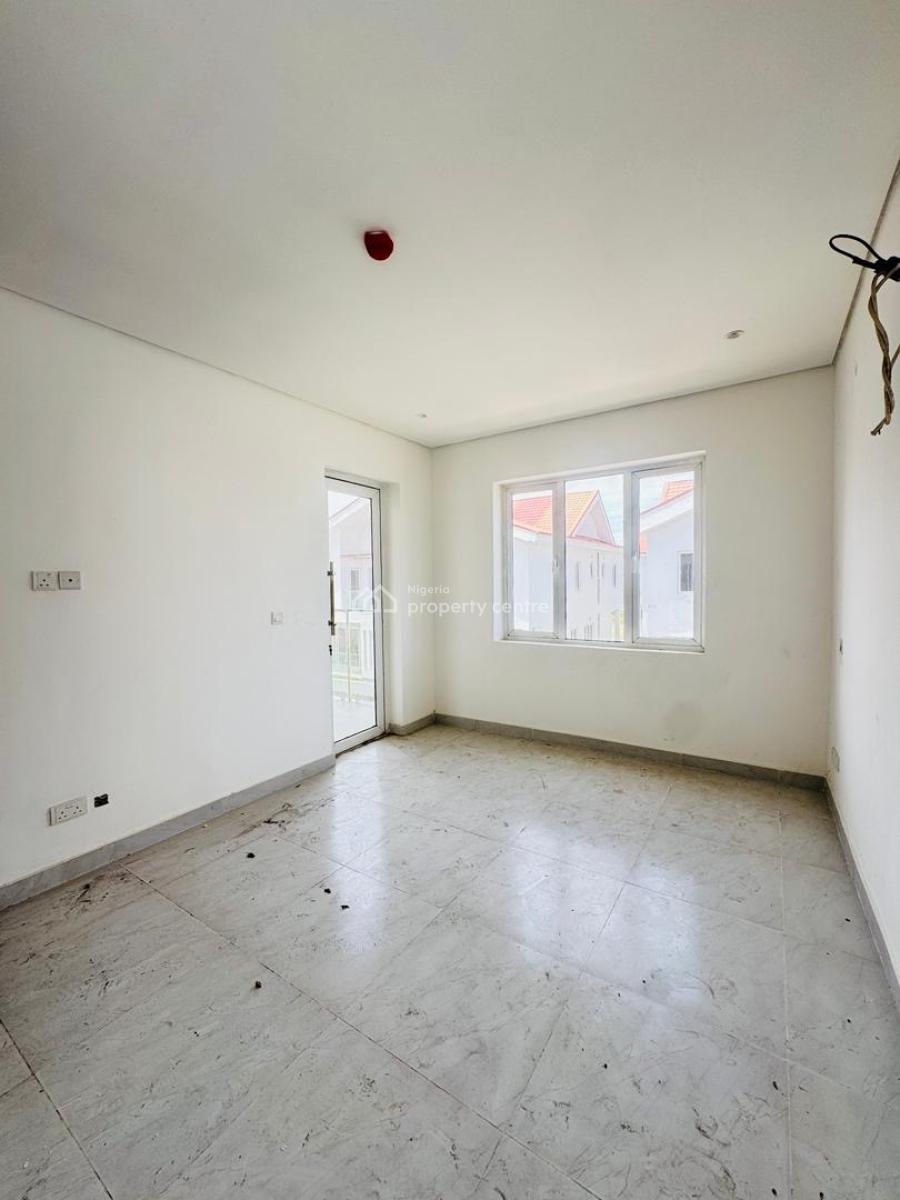 Newly Built 4 Bedroom Serviced Semi Detached House with Bq, Chevron, Lekki, Lagos, Semi-detached Duplex for Rent