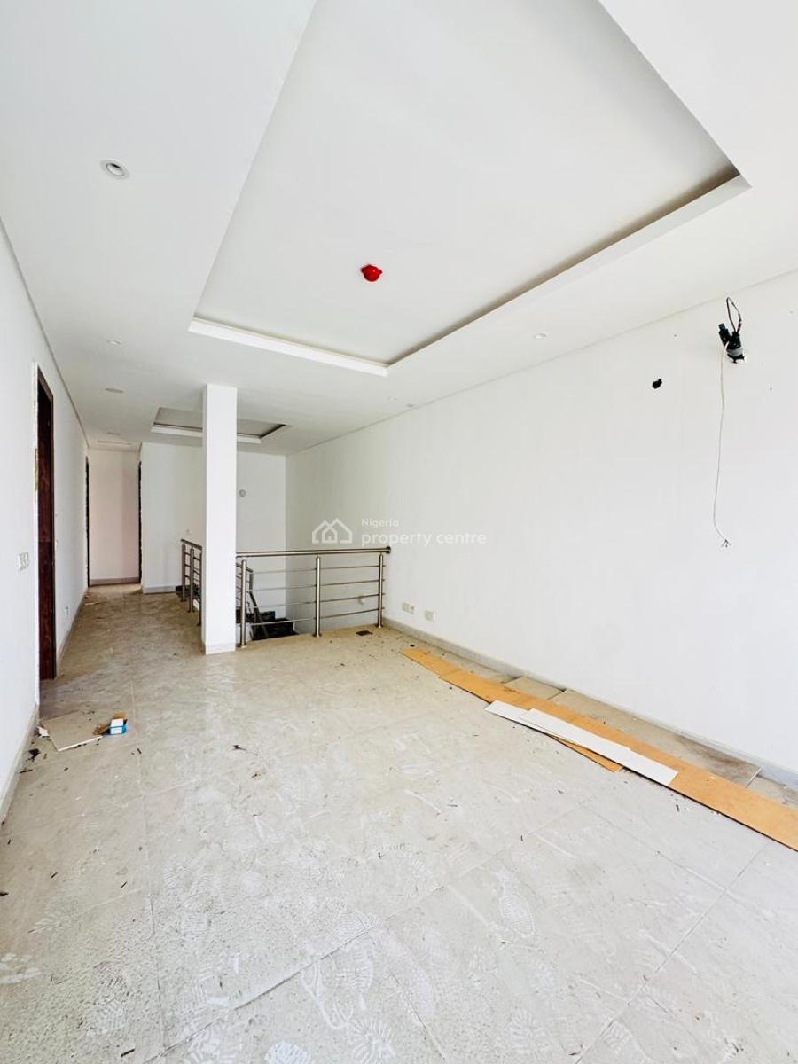 Newly Built 4 Bedroom Serviced Semi Detached House with Bq, Chevron, Lekki, Lagos, Semi-detached Duplex for Rent