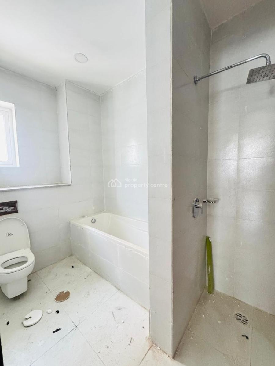 Newly Built 4 Bedroom Serviced Semi Detached House with Bq, Chevron, Lekki, Lagos, Semi-detached Duplex for Rent