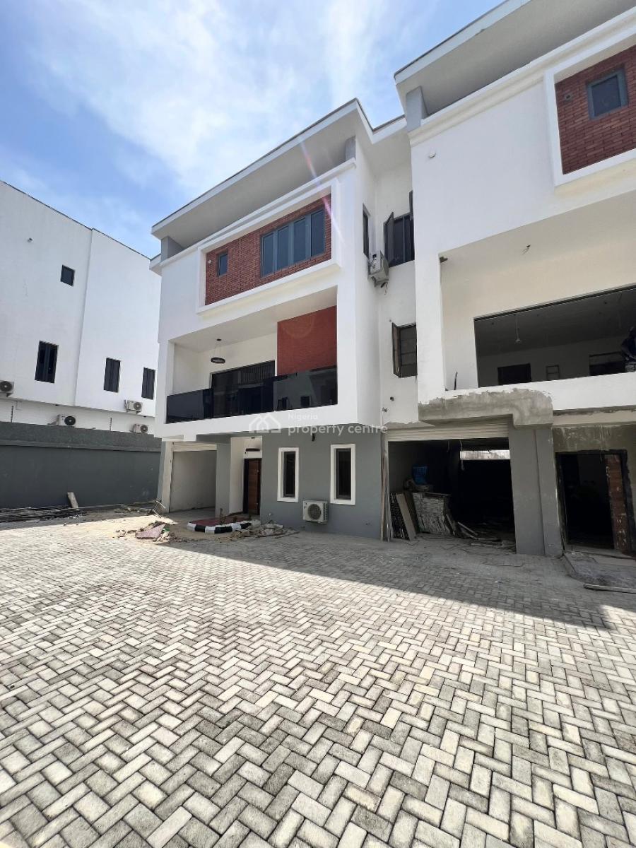 Contemporary 4 Bedroom Terrace Duplex with Ante Room, Garage, Varanda, Lekki Phase 1, Lekki, Lagos, Terraced Duplex for Sale