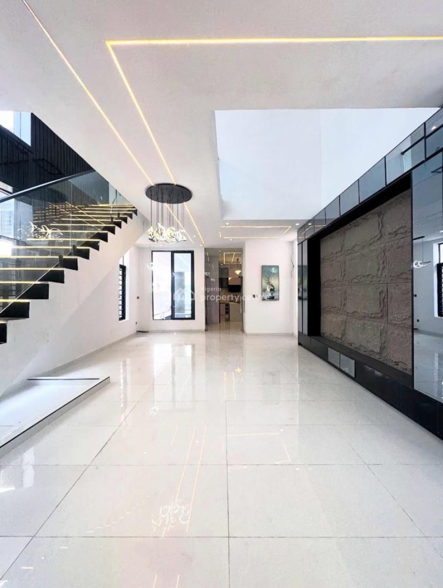 Contemporary 5 Bedroom Detached Duplex with Swimming Pool and Bq, Chevron, Lekki, Lagos, Detached Duplex for Sale