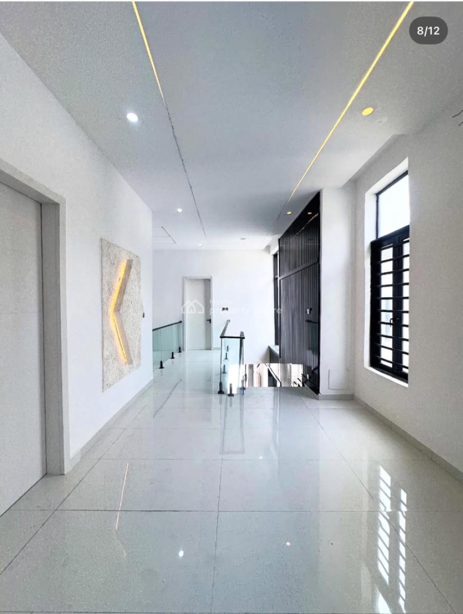 Contemporary 5 Bedroom Detached Duplex with Swimming Pool and Bq, Chevron, Lekki, Lagos, Detached Duplex for Sale
