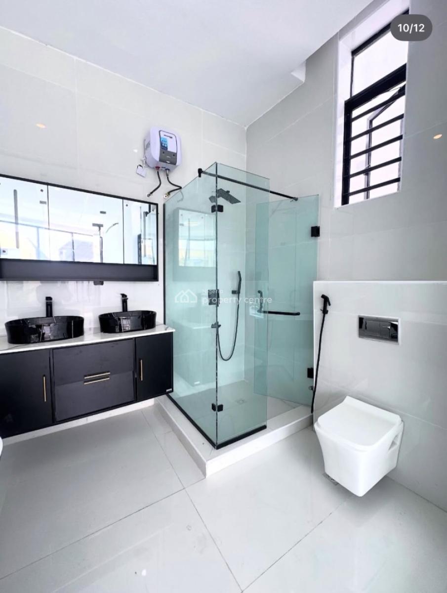 Contemporary 5 Bedroom Detached Duplex with Swimming Pool and Bq, Chevron, Lekki, Lagos, Detached Duplex for Sale