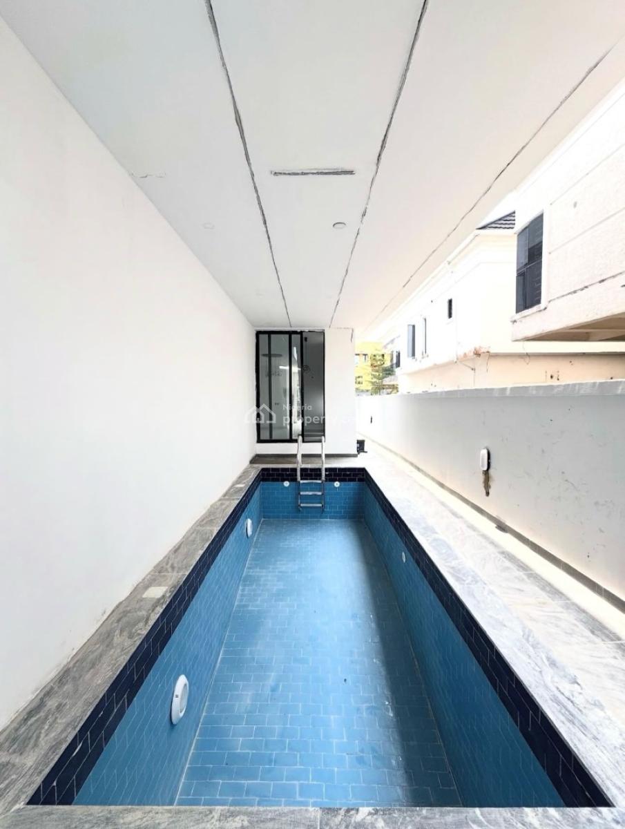 Contemporary 5 Bedroom Detached Duplex with Swimming Pool and Bq, Chevron, Lekki, Lagos, Detached Duplex for Sale