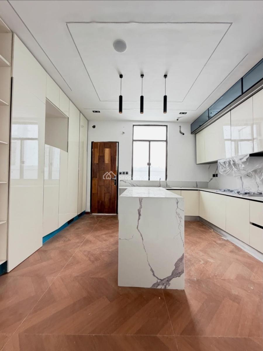 Contemporary 5 Bedroom Detached Duplex with Swimming Pool and Bq, Chevron, Lekki, Lagos, Detached Duplex for Sale