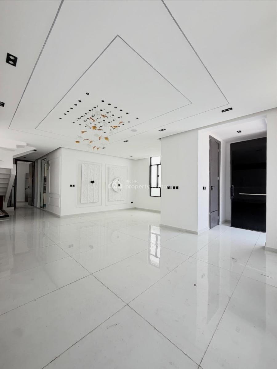 Contemporary 5 Bedroom Detached Duplex with Swimming Pool and Bq, Chevron, Lekki, Lagos, Detached Duplex for Sale