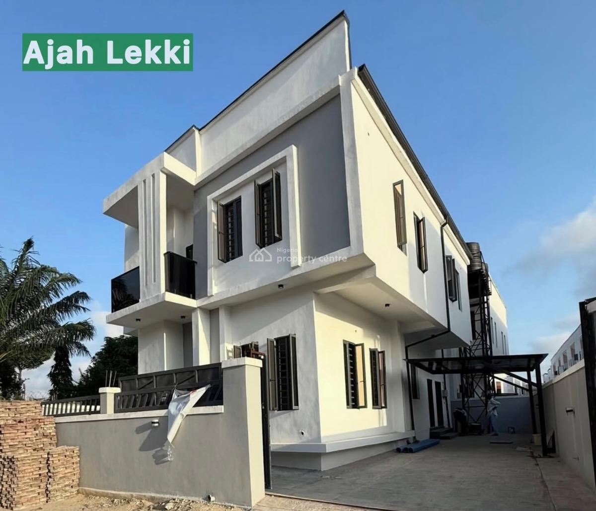 Contemporary 4 Bedroom Detached Duplex with Bq, Ajah, Ajah, Lagos, Detached Duplex for Sale