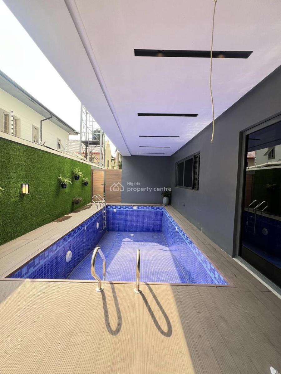 Elegantly Built 5 Bedroom Fully Automated Detached with Pool, Gym,, Lekki Phase 1, Lekki, Lagos, Detached Duplex for Sale