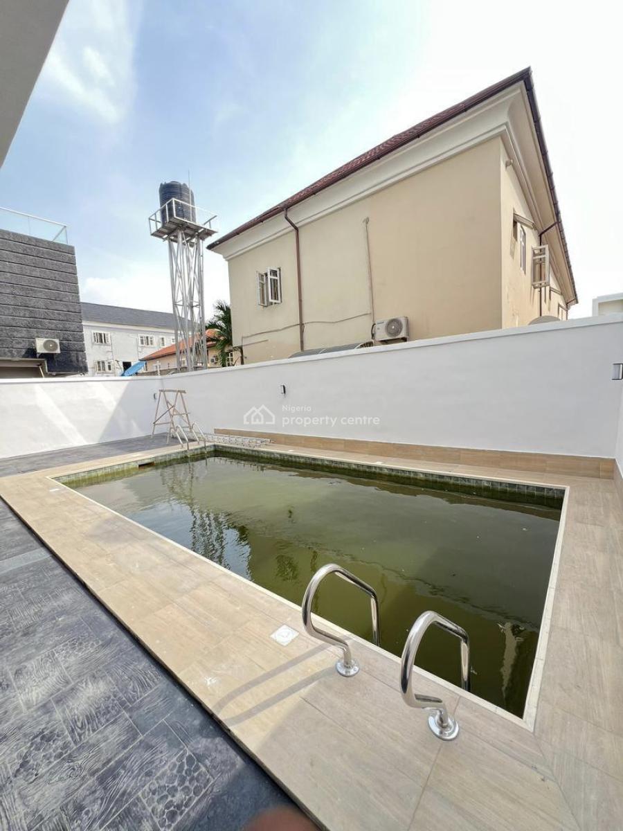 Newly Built 5 Bedroom Detached with Private Cinema, Pool, Bq, Roof Top, Lekki Phase 1, Lekki, Lagos, Detached Duplex for Sale