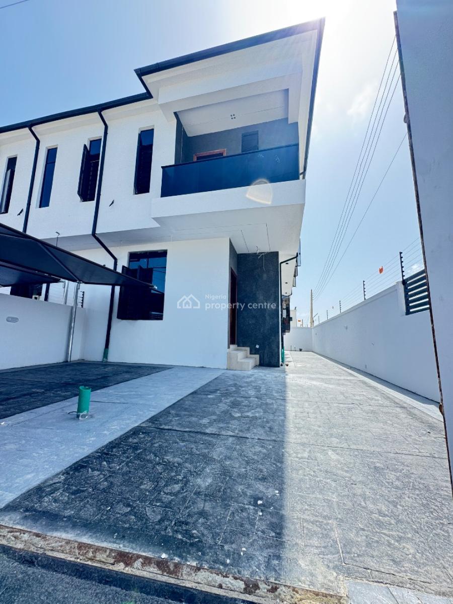 Brand New 4 Bedrom Duplex Semi Detached with Bq Very Spacious and Nice, Orchid Road Lekki, Lekki, Lagos, Semi-detached Duplex for Sale