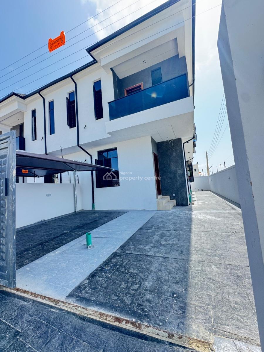 Brand New 4 Bedrom Duplex Semi Detached with Bq Very Spacious and Nice, Orchid Road Lekki, Lekki, Lagos, Semi-detached Duplex for Sale