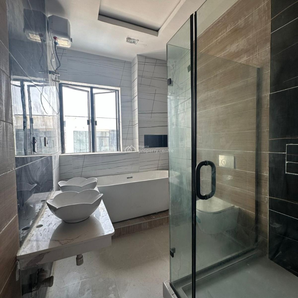 Luxurious 4 Bedrooms Fully Detached Duplex with Bq and Pool, Chevron, Lekki, Lagos, Detached Duplex for Sale