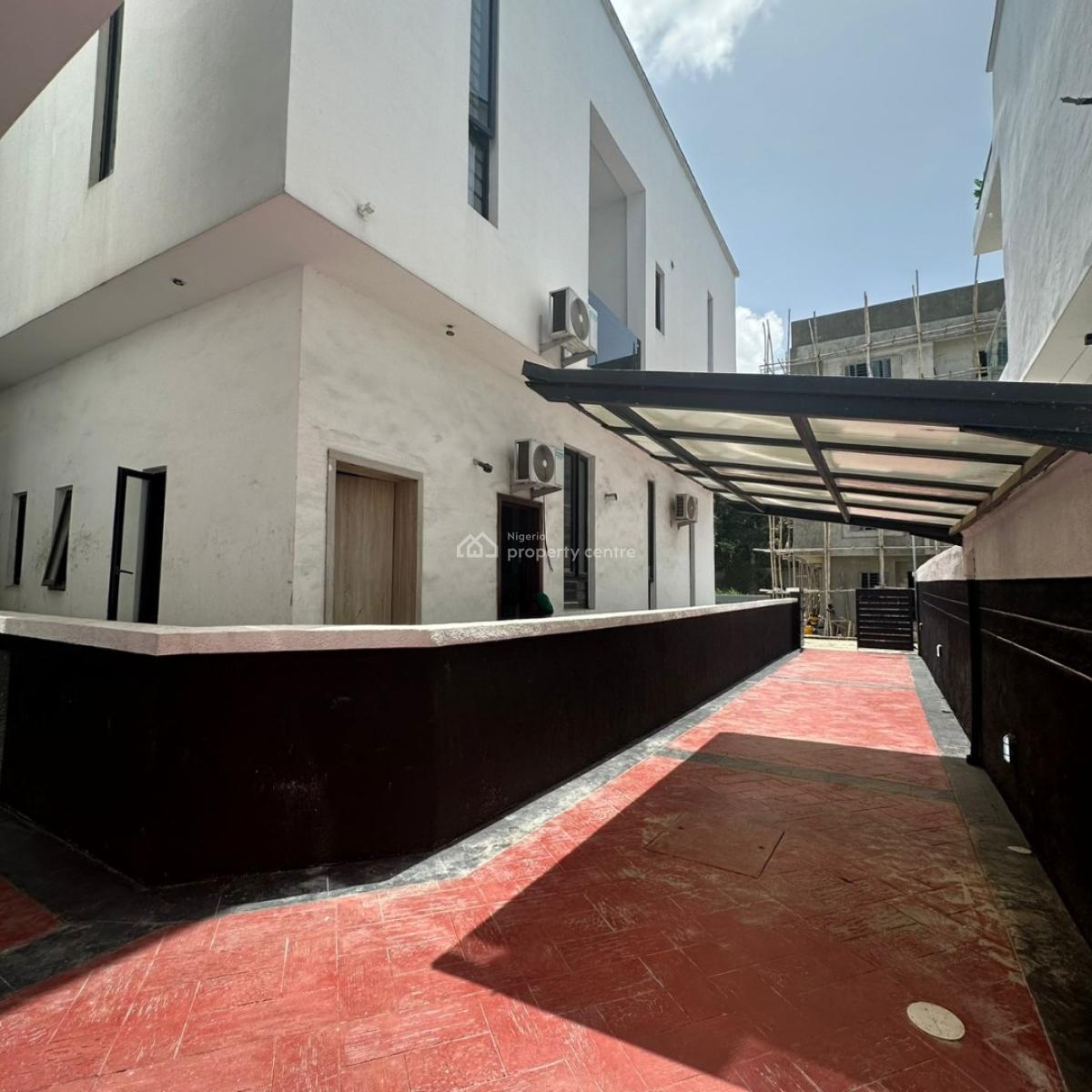 Luxurious 4 Bedroom Semi Detached Duplex with Bq, Chevron, Lekki, Lagos, Semi-detached Duplex for Sale