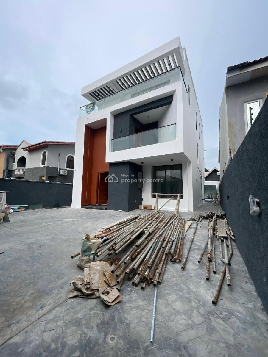 Elegantly Built 5 Bedroom Fully Detached Home with Pool, Gym, Cinema, Lekki Phase 1, Lekki, Lagos, Detached Duplex for Sale